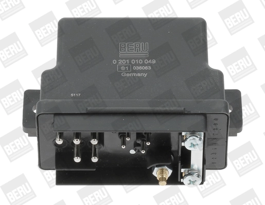 Relay, glow plug system